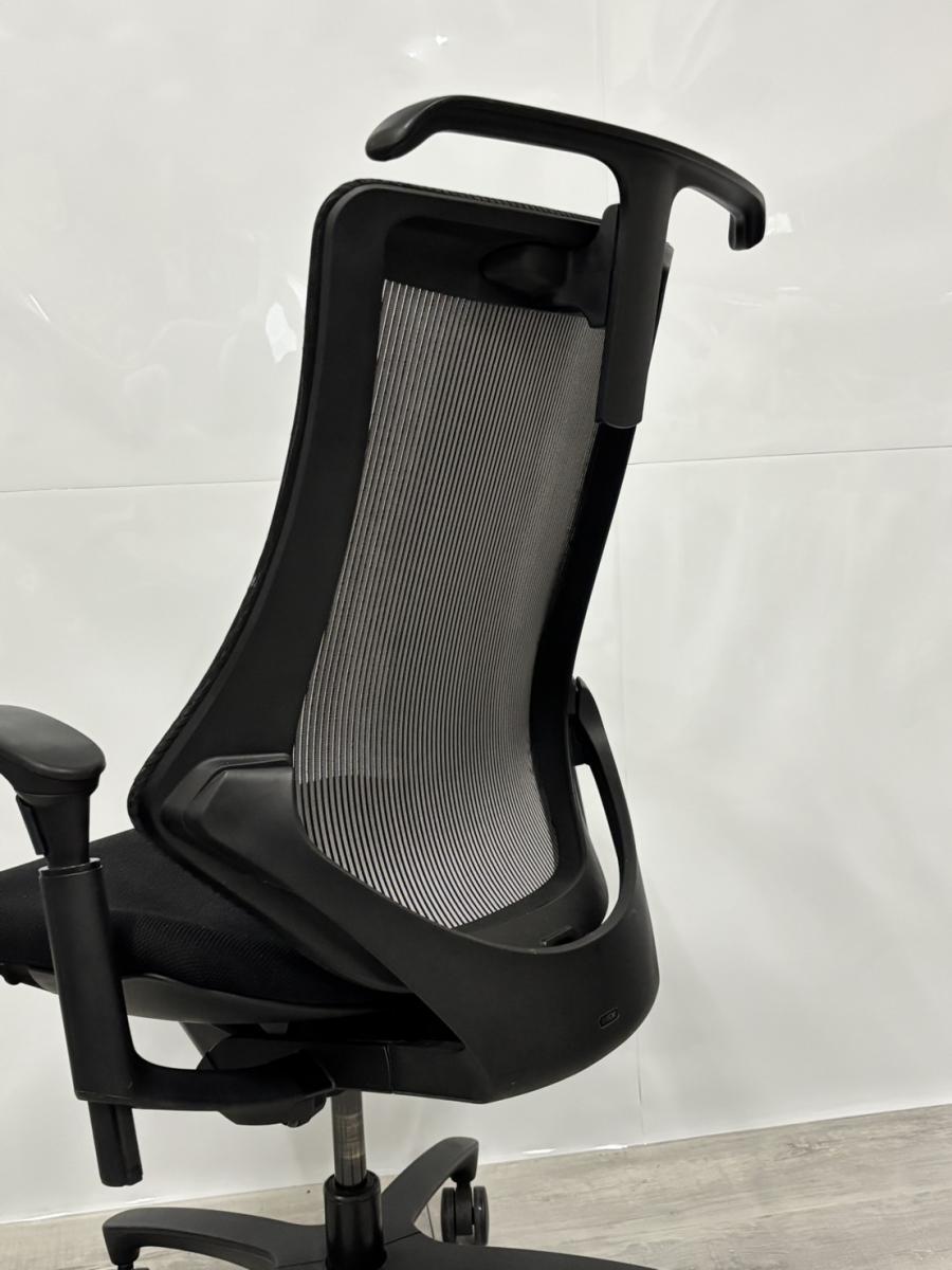 中古】エフメッシュ KF-370JAHT1T1T5 イトーキ/ITOKI 肘付ハイバック