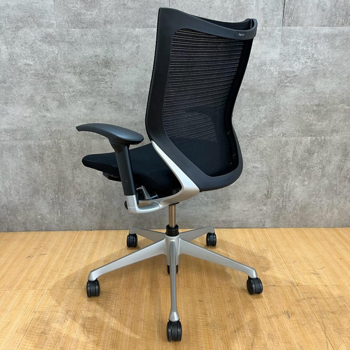 中古】 CP33DR 8536 オカムラ/okamura 肘付ローバックチェア 606322