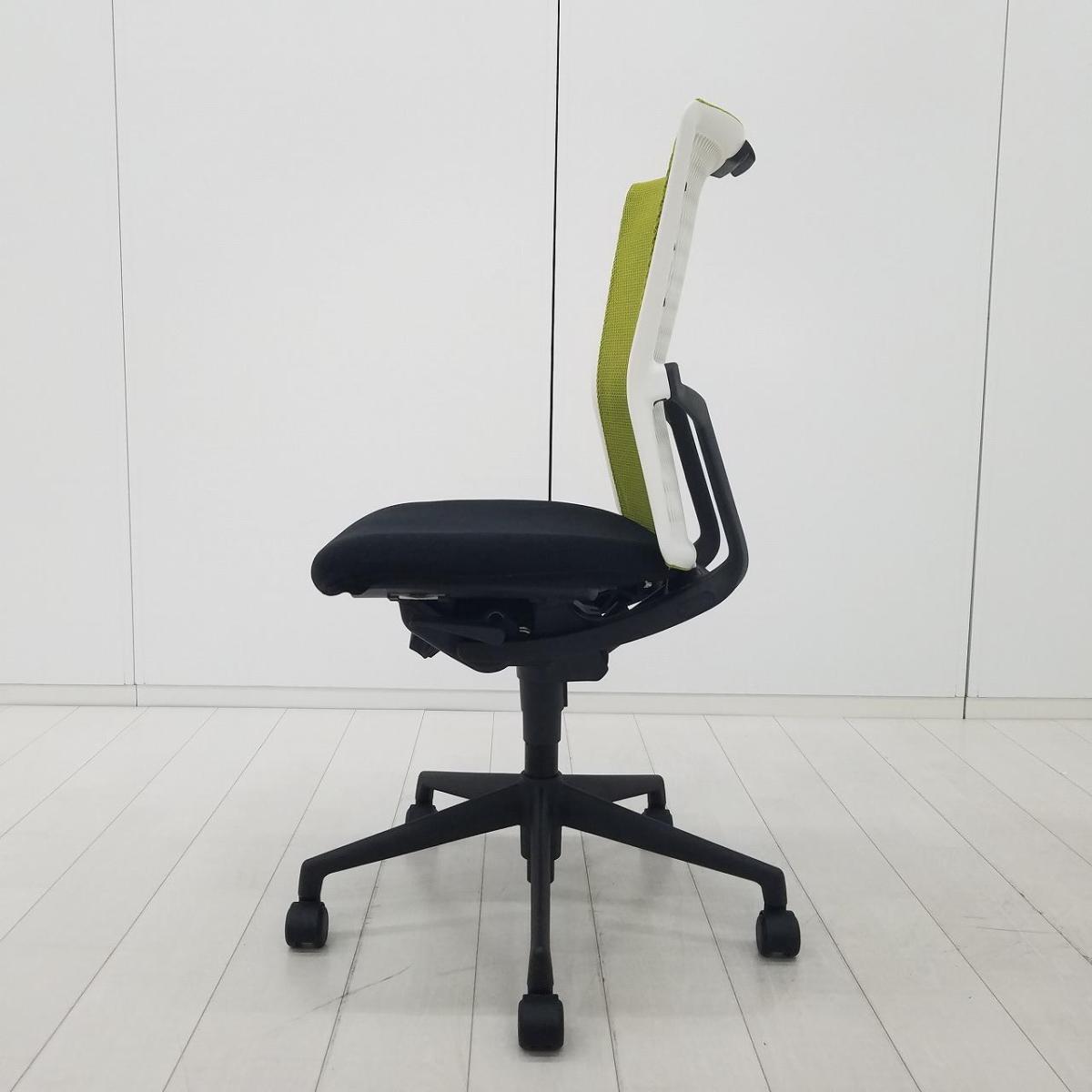 中古】アクトディアチェア ウチダ/UCHIDA 肘無ハイバックチェア 606342