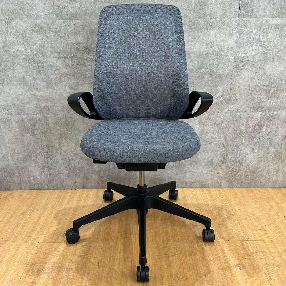 中古】ノート KJ-156JE-T1T3 イトーキ/ITOKI 肘付ハイバックチェア