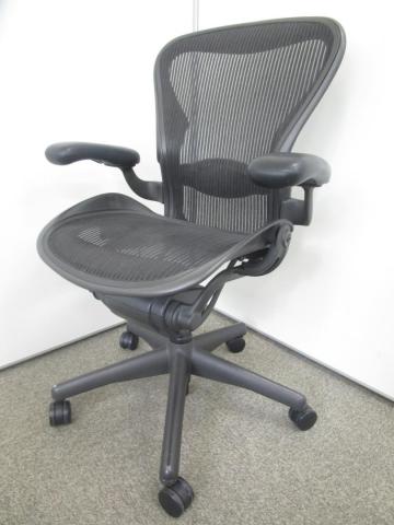 【中古】アーロンチェア  Herman Miller（ハーマンミラー） 肘付ハイバックチェア