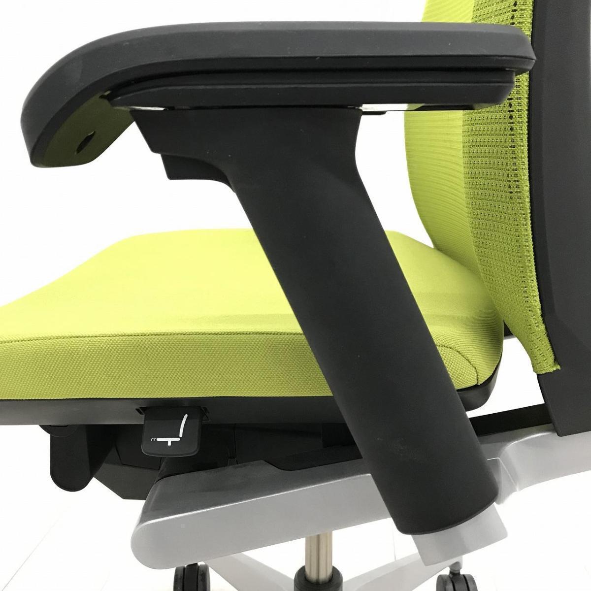 中古】ヴェントチェア KE-867JB1-Z5Q6 イトーキ/ITOKI 肘付ハイバック