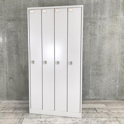 【中古】L型 HDL-0941SS-WE イトーキ（ITOKI） 4人用更衣ロッカー