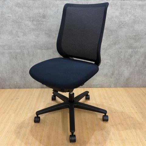 【中古】ミトラシリーズ  コクヨ（KOKUYO） 肘無ローバックチェア