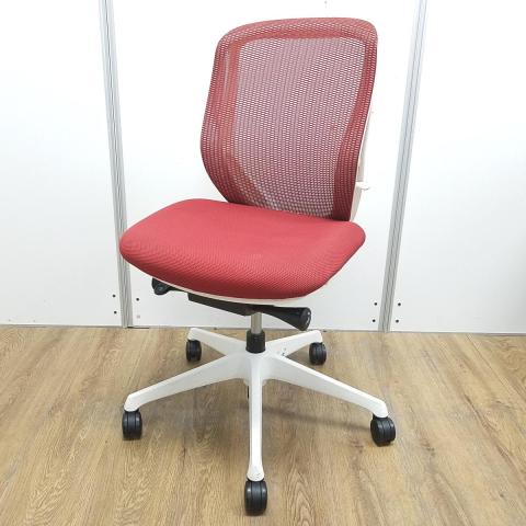【中古】シルフィーメッシュ  オカムラ（okamura） 肘無ローバックチェア