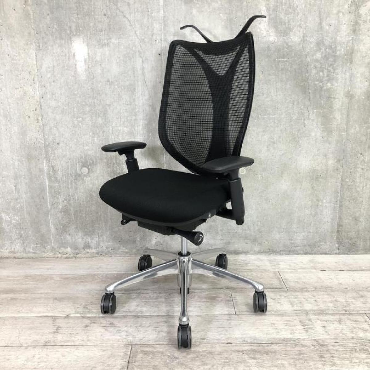 中古】サブリナ C854BR FSY1 オカムラ/okamura 肘付ハイバックチェア