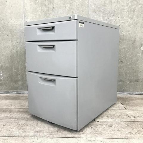 【中古】CZシリーズ CZN-046MACNB-WE イトーキ（ITOKI） ワゴン3段