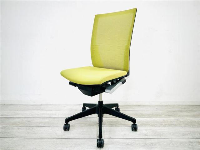 【中古】ヴェントチェア  イトーキ（ITOKI） 肘無ハイバックチェア