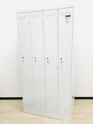 【中古】LKロッカー LK-N4SAWE コクヨ（KOKUYO） 4人用更衣ロッカー