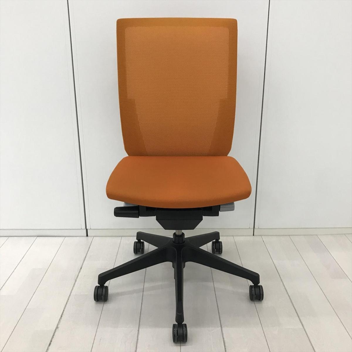 中古】ヴェントチェア KE-830JB-T1D6 イトーキ/ITOKI 肘無ハイバック