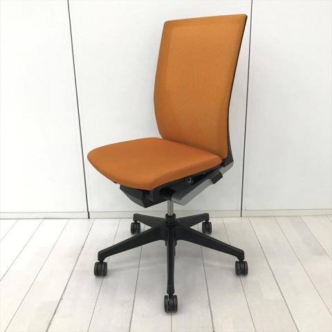 【中古】ヴェントチェア KE-830JB-T1D6 イトーキ（ITOKI） 肘無ハイバックチェア