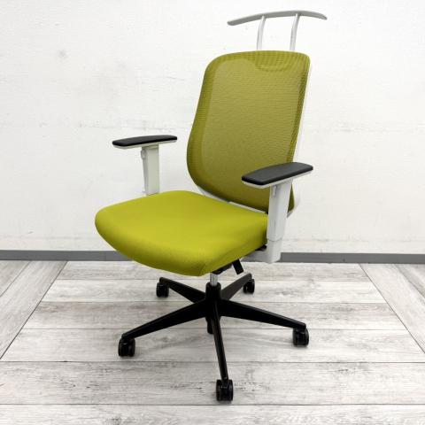 【中古】シロッコ CRS-G2602E1 コクヨ（KOKUYO） 肘付ハイバックチェア