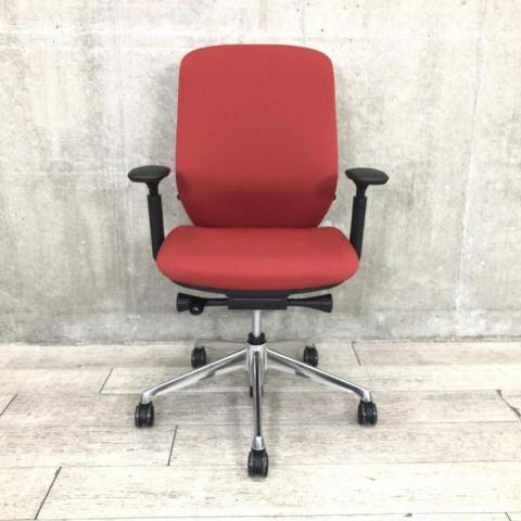 【中古】シルフィー  オカムラ（okamura） 肘付ハイバックチェア