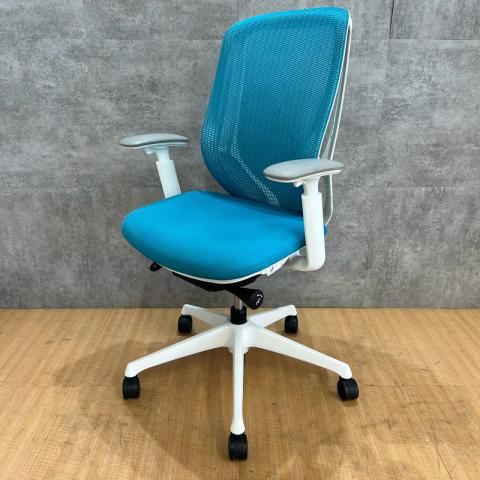 【中古】シルフィー C685XW FMR6 オカムラ（okamura） 肘付ハイバックチェア