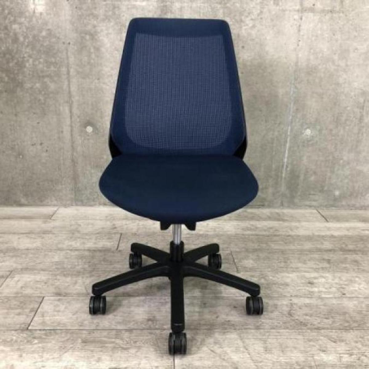 中古】ノナ KZ-337JB-T1B2 イトーキ/ITOKI 肘無ローバックチェア