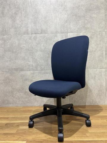【中古】リエットR KT-350PV-T1 イトーキ（ITOKI） 肘無ハイバックチェア