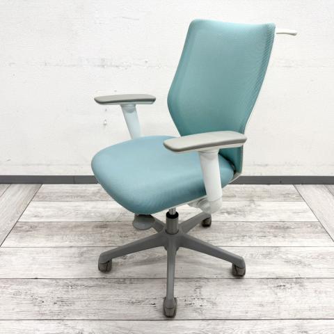 【中古】CG-M メッシュ CG92WP FZK6 オカムラ（okamura） 肘付ローバックチェア