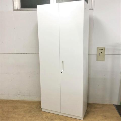 【7月29日入荷予定】両開き書庫 コクヨ　エディア　　6段の大容量収納のハイキャビネット　鍵付き　シリンダー錠　ホワイト【愛知・名古屋・豊田・静岡・浜松】