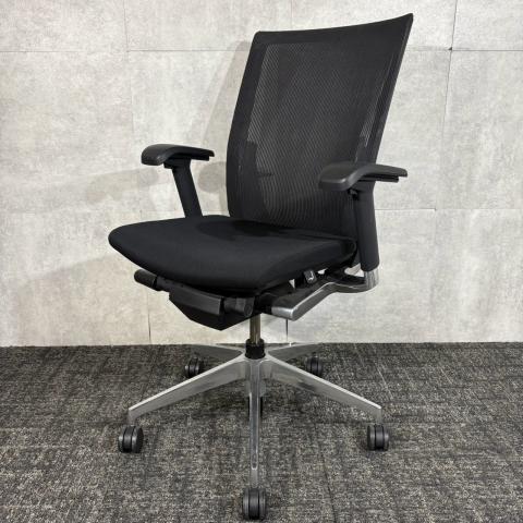 【中古】ヴェントチェア KE-867JA-Z9T1T5 イトーキ（ITOKI） 肘付ハイバックチェア
