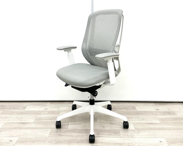 【中古】シルフィーメッシュ C685XZ　FMR3 オカムラ（okamura） 肘付ハイバックチェア