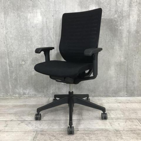 【中古】エピオスチェア  イトーキ（ITOKI） 肘付ハイバックチェア