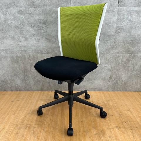 【中古】アクトディアチェア AA-10W ウチダ（UCHIDA) 肘無ハイバックチェア