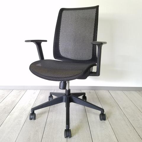 【中古】その他シリーズ  井上金庫 肘付ハイバックチェア