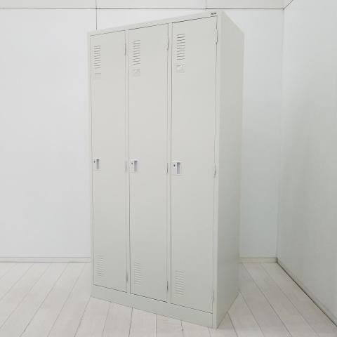 【中古】その他シリーズ LK2-32S プラス（PLUS） 3人用更衣ロッカー