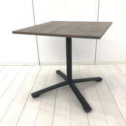 【カフェ風四角テーブル入荷！リフレッシュスペースなどにおすすめ！】■イトーキ(ITOKI)製　ホバー(hover)シリーズ　四角テーブル　W750×H720㎜　■キャスター付　■天板：木目ダークブラウン　脚：ブラック【入替セールにつき40%OFF！】≪リクルーティング・採用強化≫≪モチベーションUP・やる気向上≫≪ウェルビーイング≫