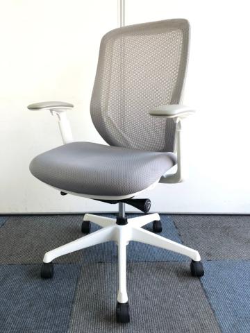 【中古】シルフィー C635XW　1099 オカムラ（okamura） 肘付ハイバックチェア