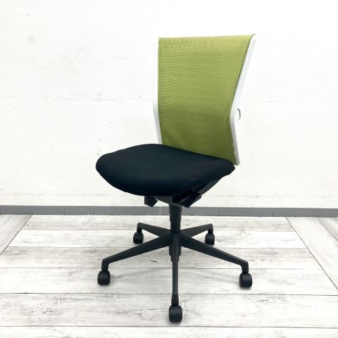 【中古】アクトディアチェア AA-10W ウチダ（UCHIDA) 肘無ハイバックチェア