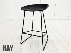 HAY/ヘイ　ABOUT A STOOL AAS38 HIGH H760 / アバウト ア スツール 　ブラック　デンマーク　北欧　CIBONE/シボネ