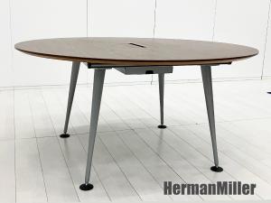 HermanMiller/ハーマンミラー　アバック エンバイロメンツ ラウンドテーブル φ1400　ウォルナット
