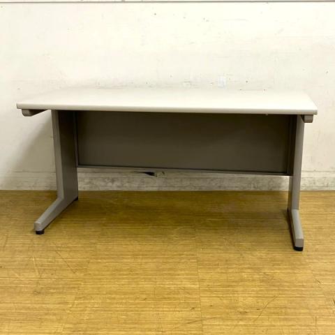 イトーキ CZシリーズ 平机 W1400の広々サイズ スタンダードデスク 引き出し無し 汚れが目立ちにくいグレー ロングセラー商品【愛知・名古屋・豊田・静岡・浜松】