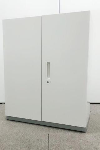 【中古】L6 L6-105A プラス（PLUS） ローキャビネット／両開き