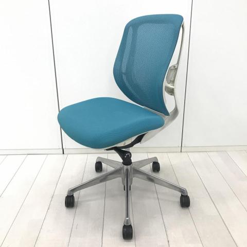 【中古】シルフィーメッシュ  オカムラ（okamura） 肘無ローバックチェア