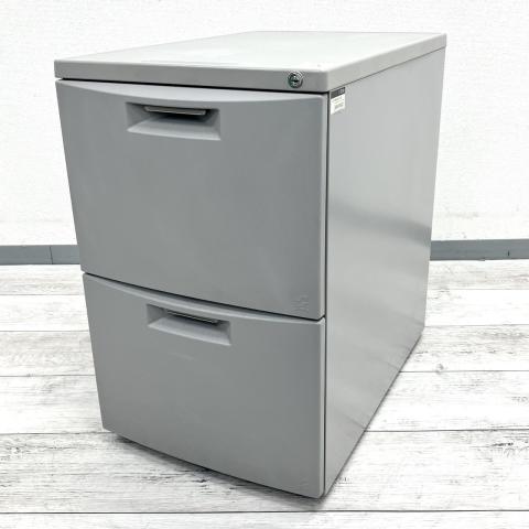 【中古】CZシリーズ CZ-046MDCN-WE イトーキ（ITOKI） ワゴン2段