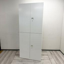 【人気のレクトライン！大容量収納でオフィスをすっきり整理！】

■オカムラ製　レクトラインシリーズ　両開き書庫＋両開き書庫セット　W900×D450×H2200mm　ホワイト
■書類・備品・ファイルの整理収納におすすめ！
■上下とも両開き仕様で大容量収納を実現！セットでのご購入はもちろん、単品でのご購入も可能です！【okamura Rectline】
