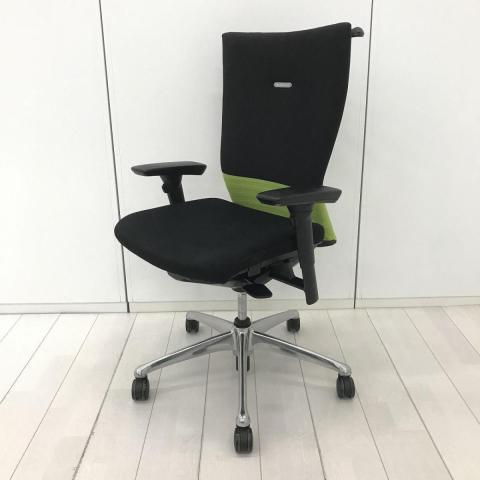 【中古】フィーゴチェア  オカムラ（okamura） 肘付ハイバックチェア