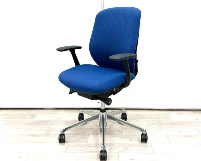 【中古】シルフィー  オカムラ（okamura） 肘付ローバックチェア