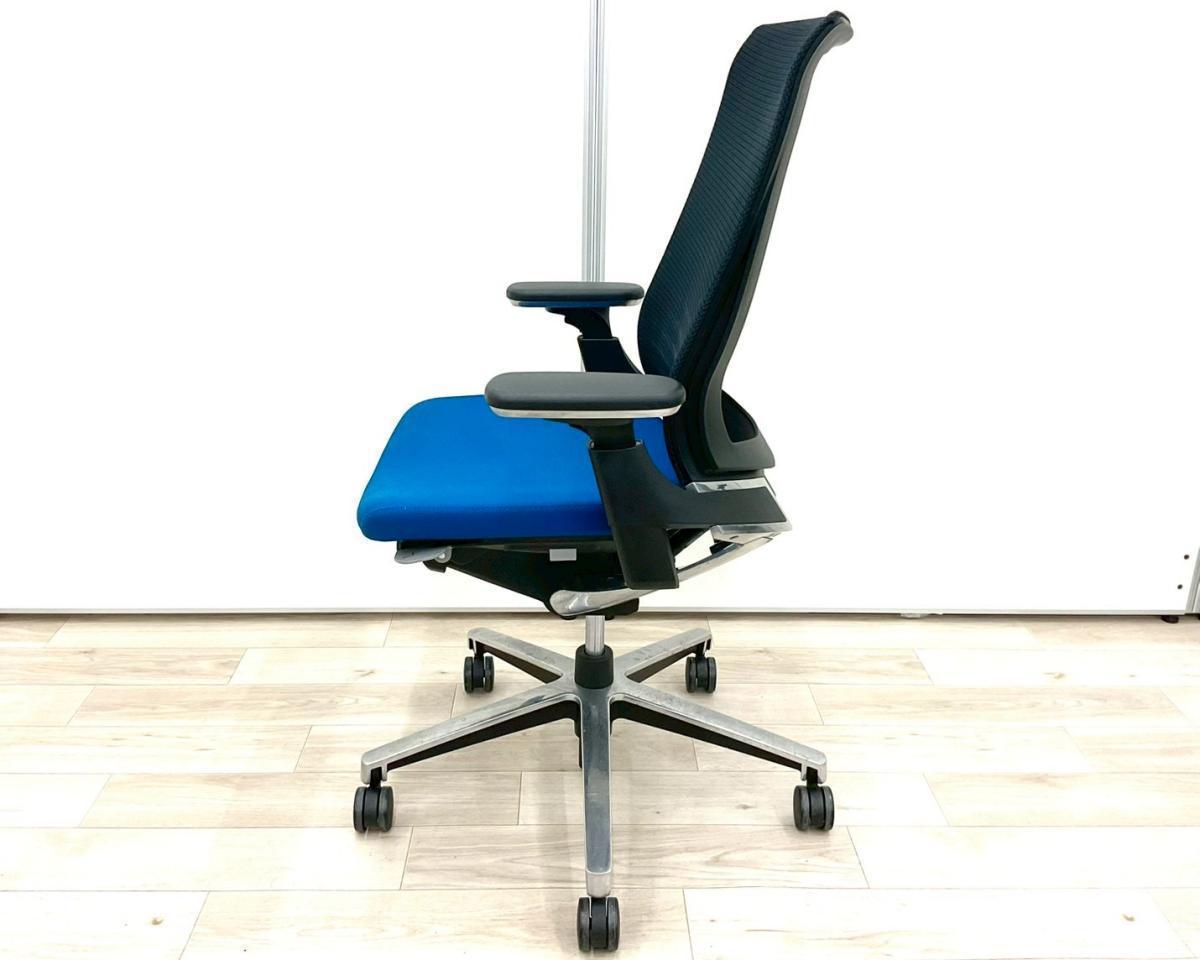 中古】インスパイン コクヨ/KOKUYO 肘付ハイバックチェア 607845