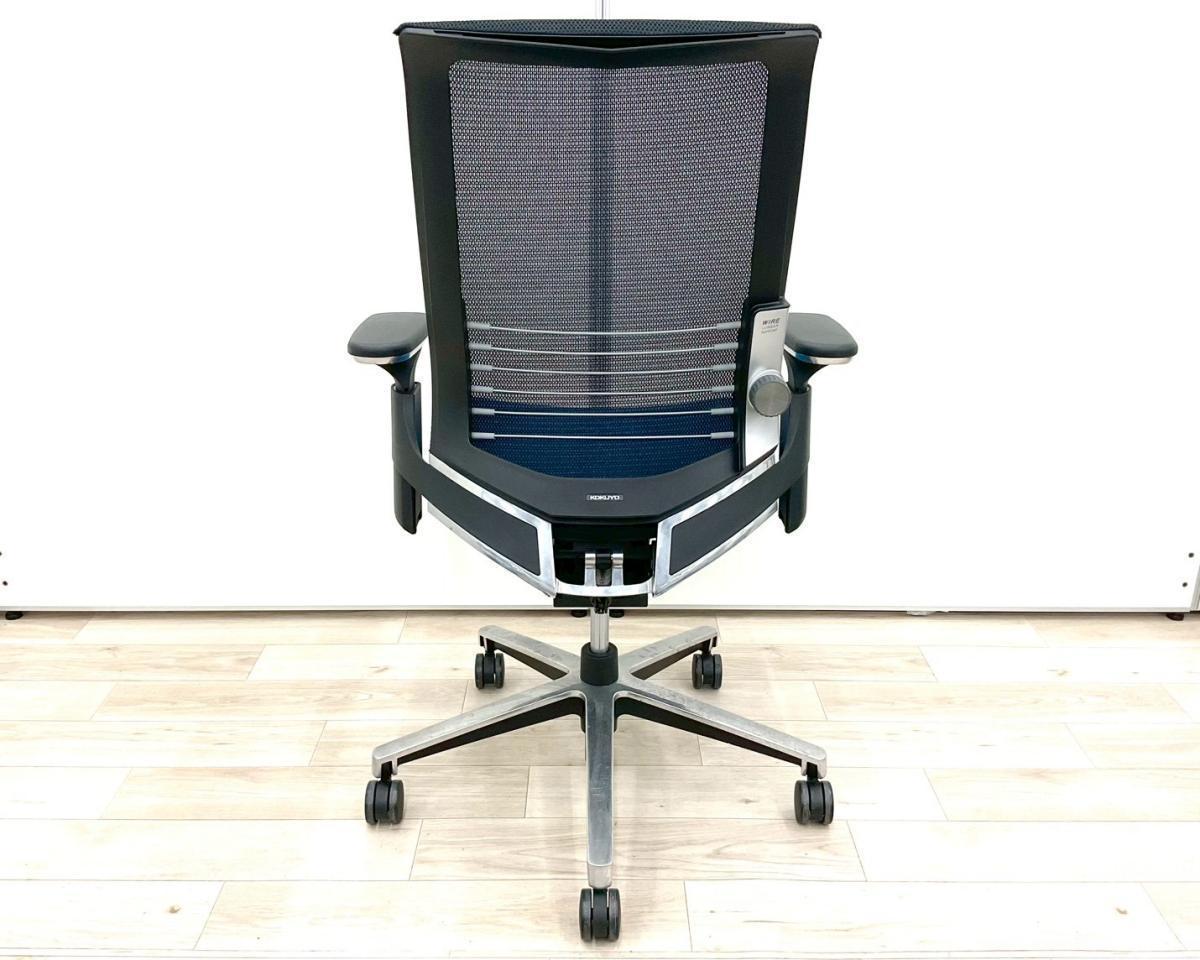 中古】インスパイン コクヨ/KOKUYO 肘付ハイバックチェア 607845
