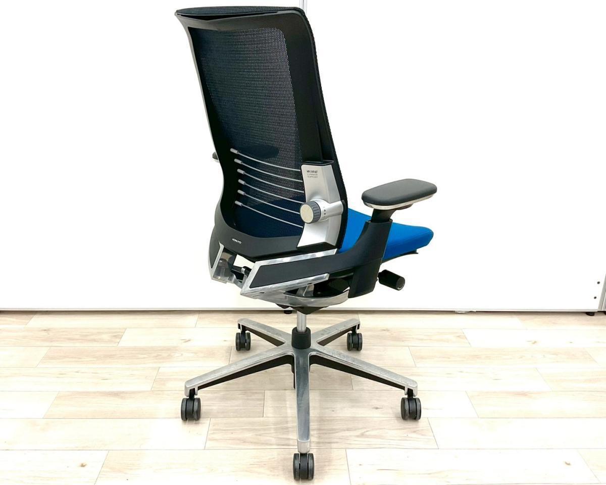 中古】インスパイン コクヨ/KOKUYO 肘付ハイバックチェア 607845