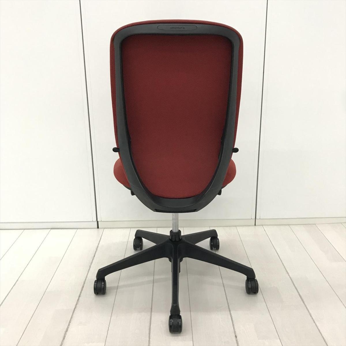 中古】シルフィー C637ZR-FSF9 オカムラ/okamura 肘無ハイバックチェア