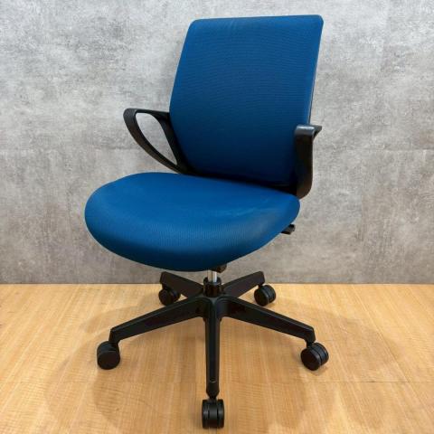 【中古】ピコラ チェア CRS-G530E6 コクヨ（KOKUYO） 肘付ローバックチェア