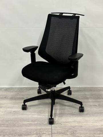 【中古】デュオラ メッシュ CRS-G3000E6N コクヨ（KOKUYO） 肘付ハイバックチェア