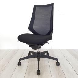 【大量入荷!】メッシュ背面×肘無しハイバック×ブラックカラー コクヨ(KOKUYO) デュオラ(Duora)チェア