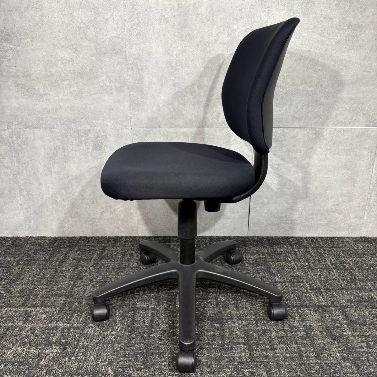 中古】 CRS-G180F6 コクヨ/KOKUYO 肘無ローバックチェア 608059 - 中古