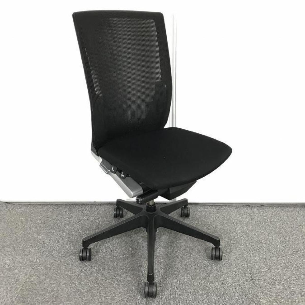 中古】ヴェントチェア イトーキ/ITOKI 肘無ハイバックチェア 608115
