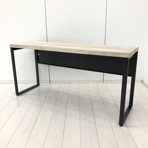 【会議や打ち合わせ、ちょっとした作業等にオススメなミーティングテーブルの入荷です！】■オカムラ（okamura）製　ミーティングテーブル　会議用　W1500×450×H720mm　■ナチュラル